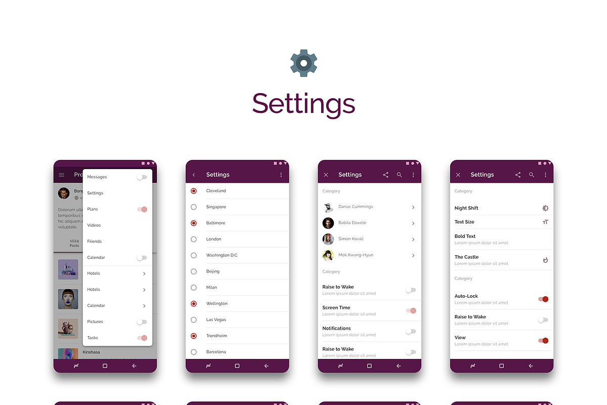 Prototype 86 - Template For Android, an UI Kit Template by App for Mobile & Website (Photo 15 of 28)