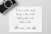 Drucci drucci - Handwritting font, a Script Font by PATCHPO (Thumbnail 5 of 6)
