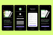 Mobile App UI Layout Template, an UI Kit Template by CreativeShaper (Thumbnail 1 of 2)