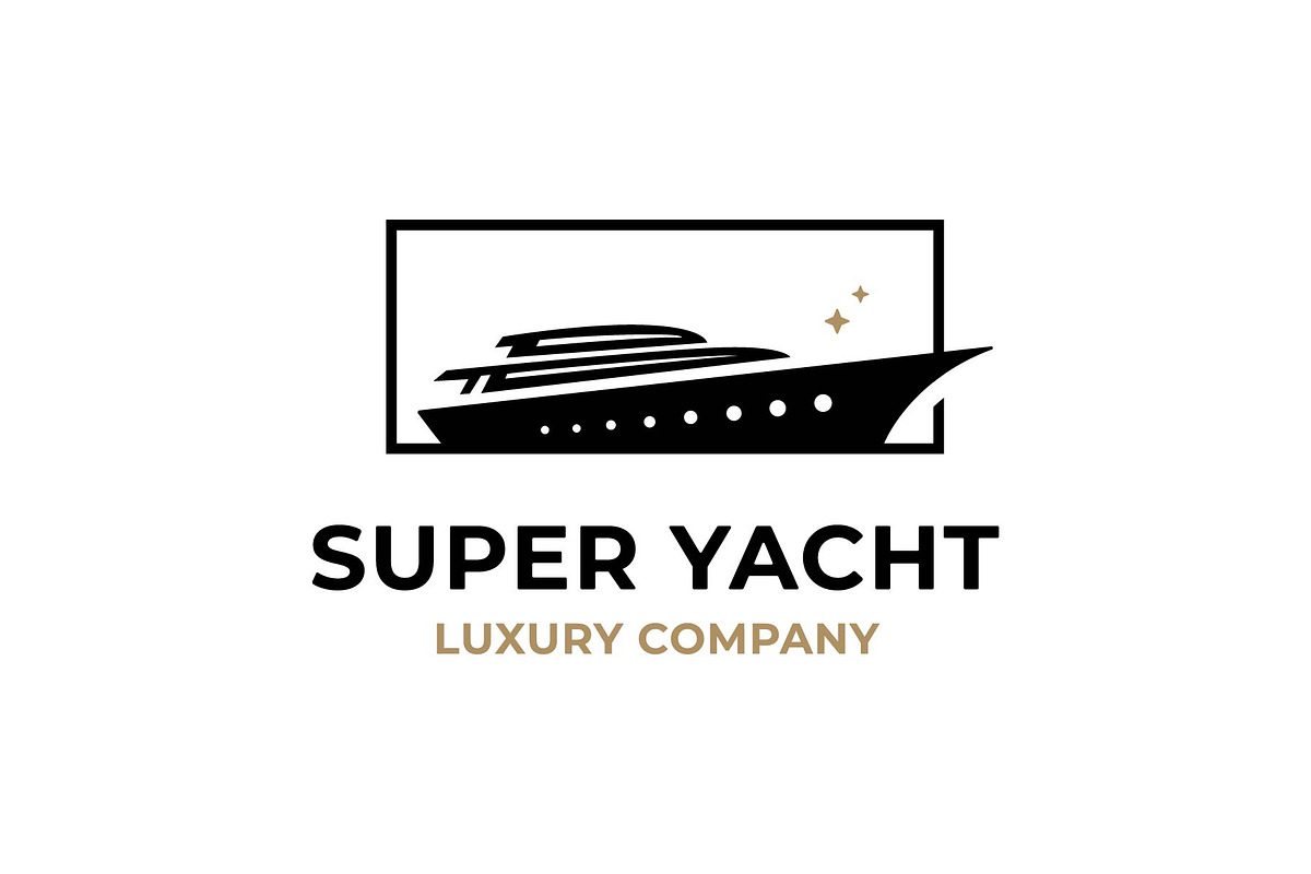 Yacht Cruise Ship Transport Logo, a Branding & Logo Template by funpixel