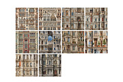 Classical Facade Seamless Patterns, a Pattern Graphic by PrintyleStudio (Thumbnail 2 of 6)