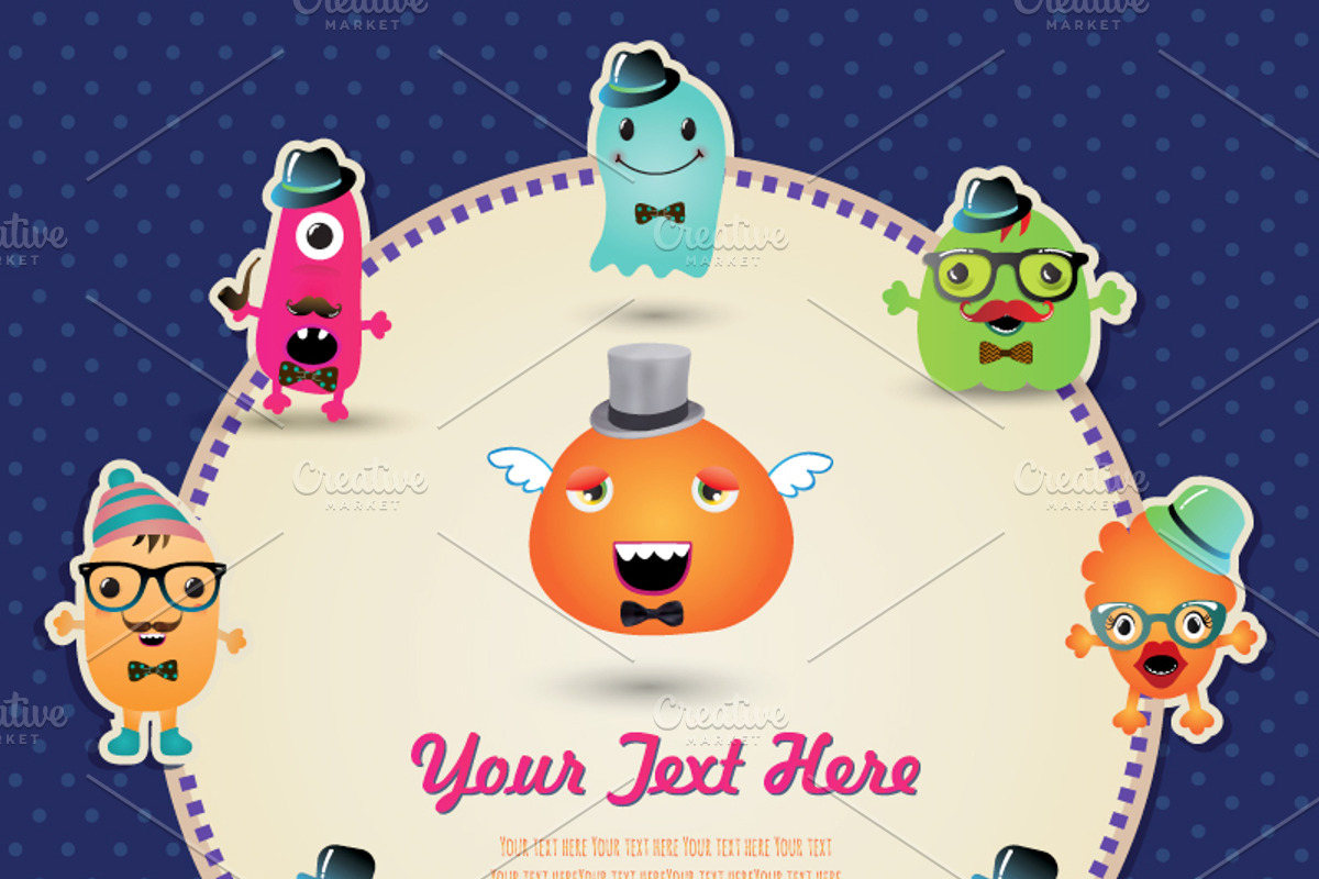 Collection of Greeting Cards, a Card Template by Olya Creative (Photo 4 of 4)