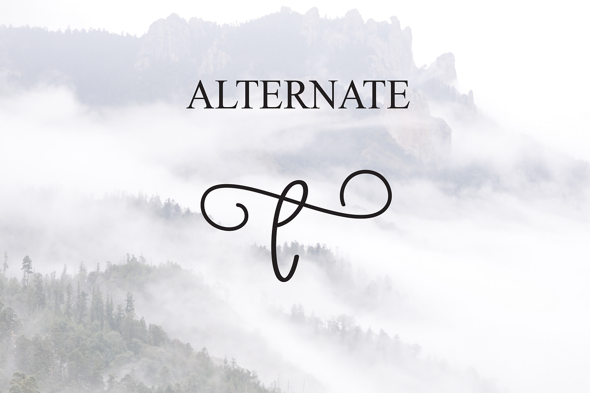 Sublimation | Script Font, a Handwritten Font by Scratchones (Photo 8 of 9)