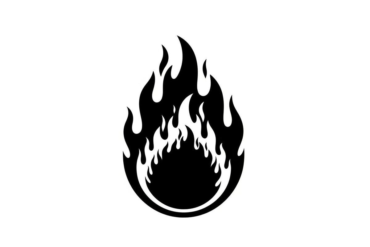 Fire Meteor Comet Silhouette Bundle, an Illustration by Designs_River (Photo 48 of 51)
