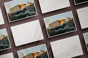 Correo Postcard Mockups