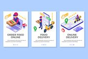 Online food pizza order delivery, a Food Illustration by TAlex (Thumbnail 1 of 4)