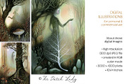 Spirits Of The Forest Illustrations, a Seasonal Illustration by The Dutch Lady Designs (Thumbnail 6 of 7)