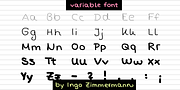 Die Lara, a Handwritten Font by ingoFonts (Thumbnail 2 of 10)