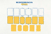 Mediterranean. Summer Clipart Set, a Seasonal Illustration by VerAna (Thumbnail 5 of 11)