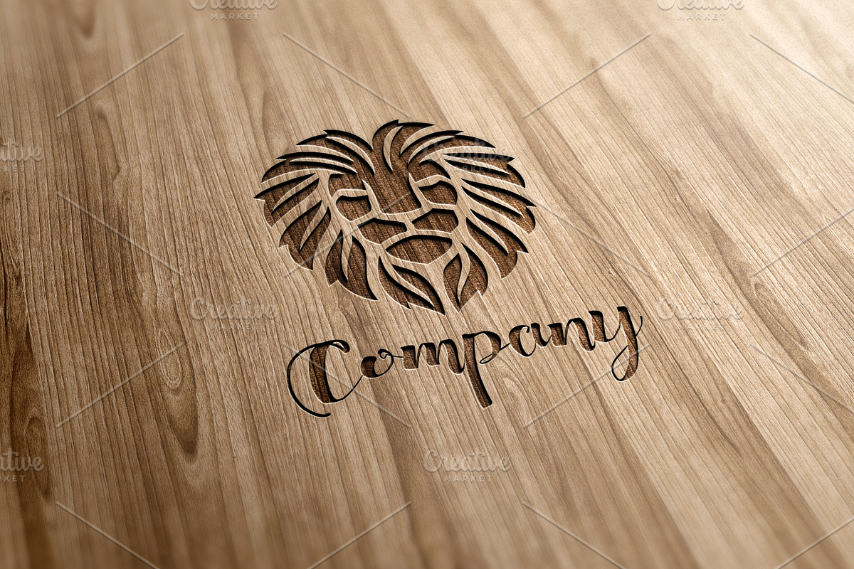 Nature Lion Logo, a Branding & Logo Template by VectorCrow (Photo 1 of 2)