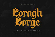 Corogh Gorge - Blackletter Font, a Blackletter Font by Krakenbox Studio (Thumbnail 1 of 12)