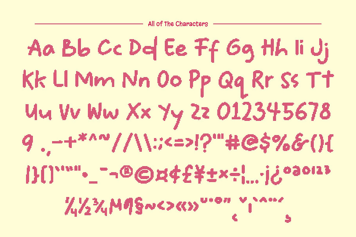 CS Bonkey Disco, a Handwritten Font by Craft Supply Co. (Photo 8 of 8)