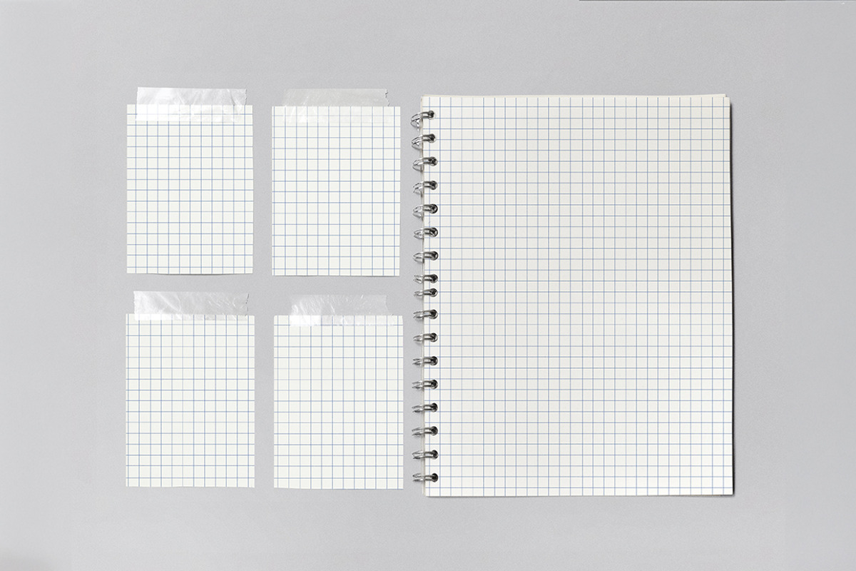 Notebook Collage Mockup, a Books & Magazine Mockup by nkate (Photo 3 of 7)