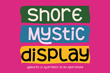 Shore Mystic A Playful Quirky Font