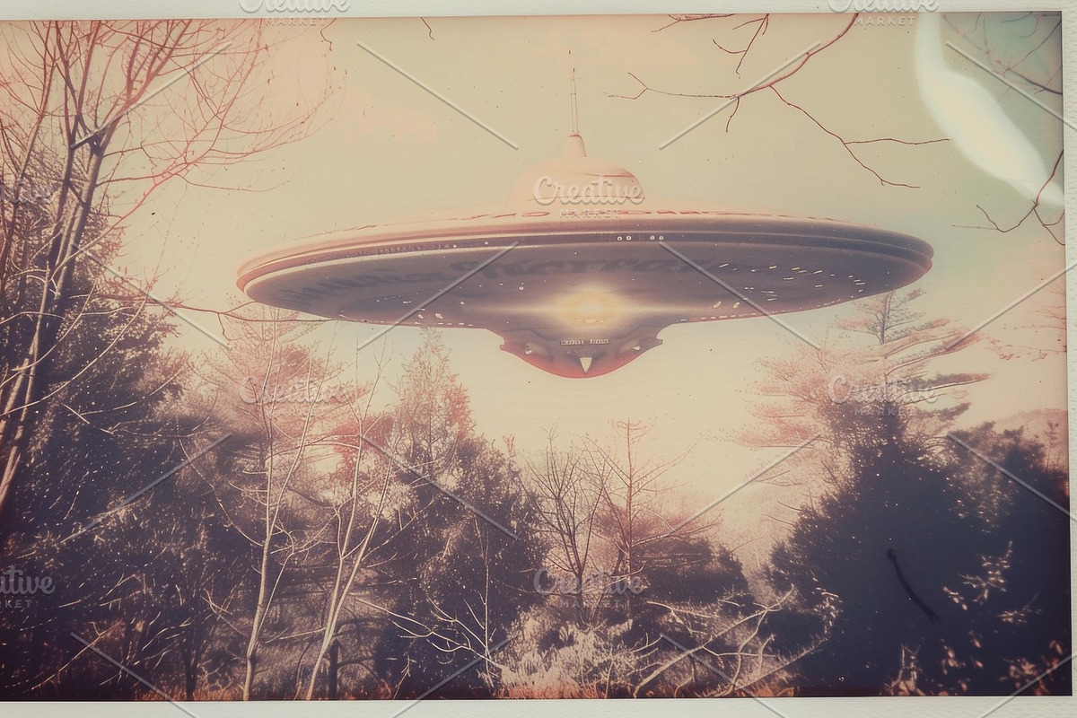97 UFO objects flying in the sky, a Transportation Photo by Handmadefont (Photo 21 of 101)