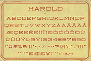 The Print Press Collection, a Sans Serif Font by Bart Wesolek (Thumbnail 6 of 10)