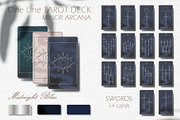 ONE LINE Tarot Deck - 3 colors, an Illustration by Evgenia Pichkur (Thumbnail 15 of 19)