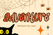 Adventure is a cute handwritten font