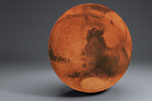 Mars 8k Globe