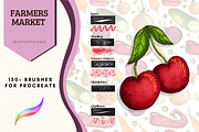 Farmers Market-150 Procreate Brushes, a Brush Add-On by MissPerfectKaos (Thumbnail 6 of 11)