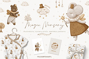 Magic Nursery. Baby collection, an Animal Illustration by polikarpovaart (Thumbnail 1 of 11)