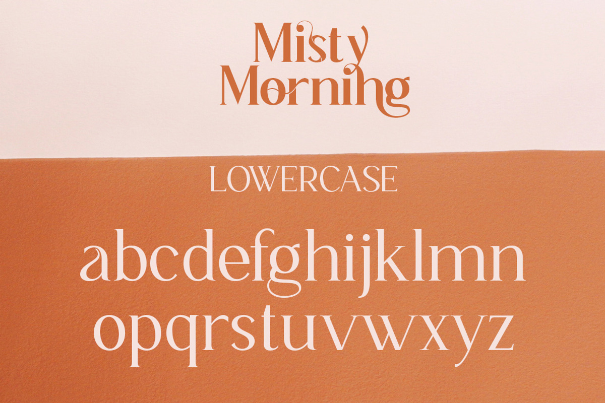Misty Morning, a Serif Font by Funtype (Photo 11 of 15)