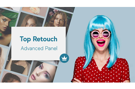 Top Retouch Panel for Photoshop, a Preset Add-On by Kurafa Studio