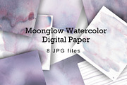 Watercolor Wash Digital Paper, a Texture Graphic by Tubigan Art (Thumbnail 1 of 2)