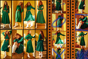 Vintage Film Strip Contact Sheet, a Social Media Template by DesignerCandies (Thumbnail 4 of 5)