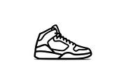 Sneaker Silhouette Vector Bundle, an Illustration by Designs_River (Thumbnail 3 of 48)