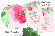 Floral Watercolor Graphic Bundle, a Decorative Illustration by wulano (Thumbnail 15 of 21)
