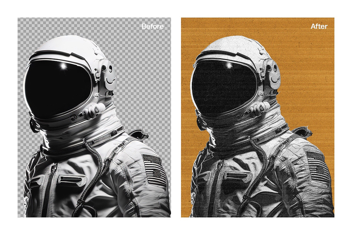 Grain Texture Photo Effect Template, a Layer Style Add-On by DesignerCandies (Photo 6 of 7)