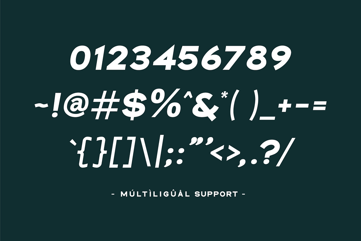 NEW BRUG, a Sans Serif Font by Pustudio (Photo 5 of 6)