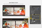 Analog Film Strip Frame Template Set, a Mockup by DesignerCandies (Thumbnail 5 of 13)