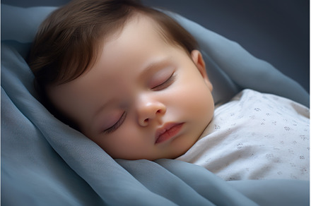 Serene Little baby sleeping, a Person Photo by Ylivdesign