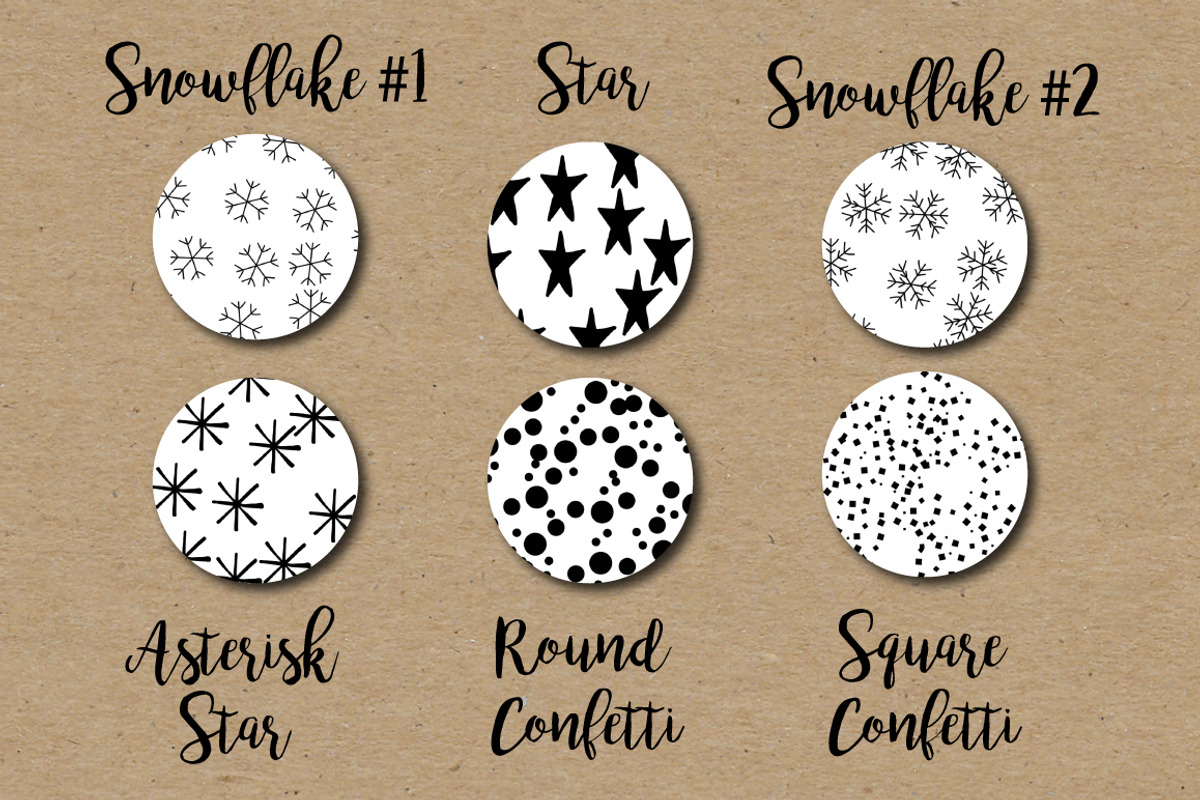 Winter Nights Procreate Brush Set preview 4