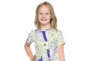 Floral Disruption – Green & Violet, an Illustration by kraalikaacreations (Thumbnail 5 of 7)