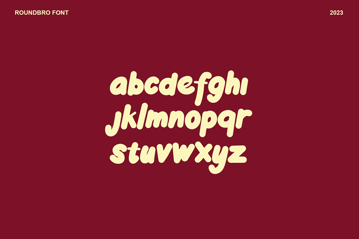 Roundbro Sans Serif Font, a Sans Serif Font by rtf.studio (Photo 4 of 5)