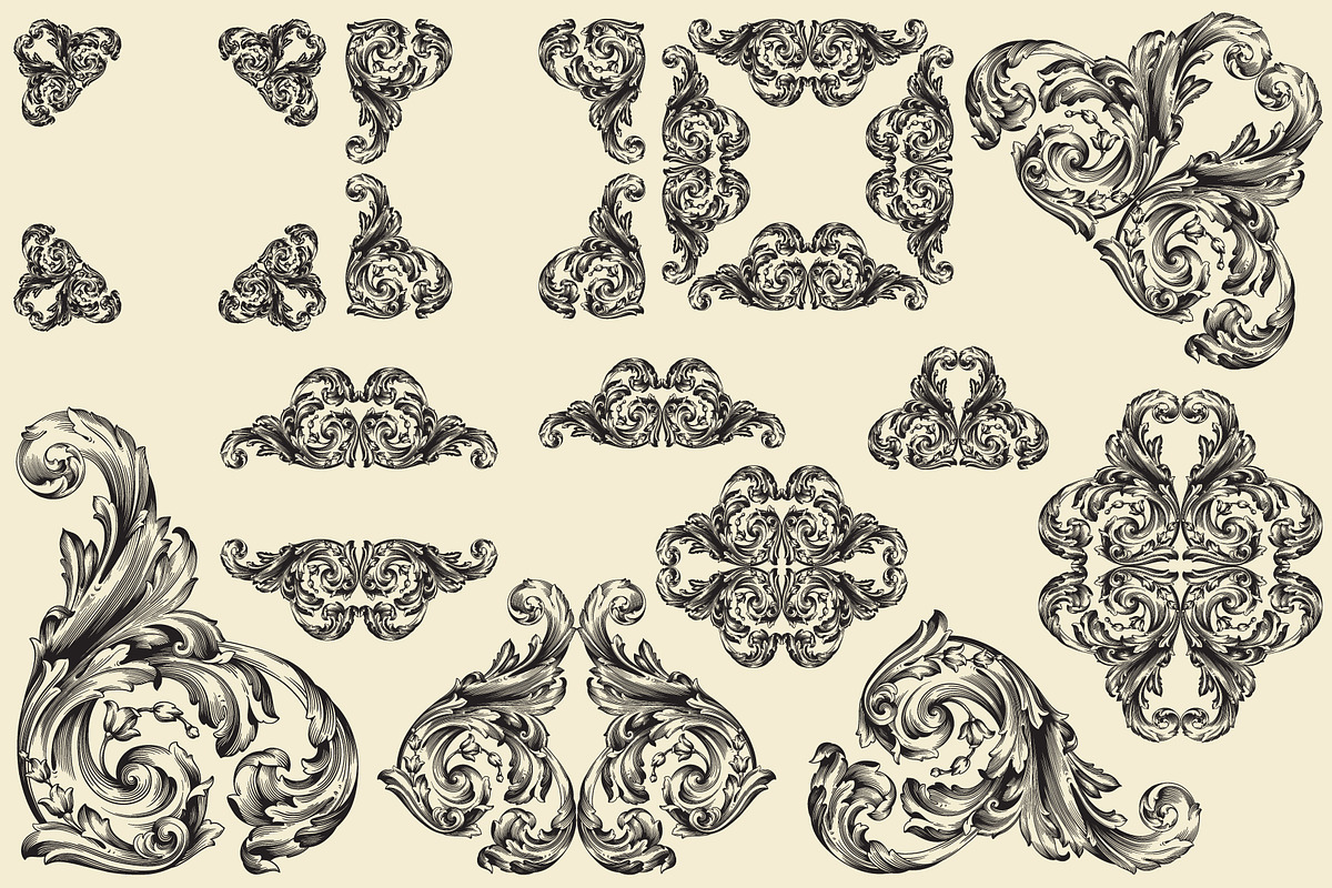 Frames and Borders Decorative vector, a Decorative Illustration by Samira (Photo 3 of 4)