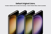 Galaxy S23 - 21 Mockups Scenes, an Android Mockup by Asylab (Thumbnail 3 of 40)