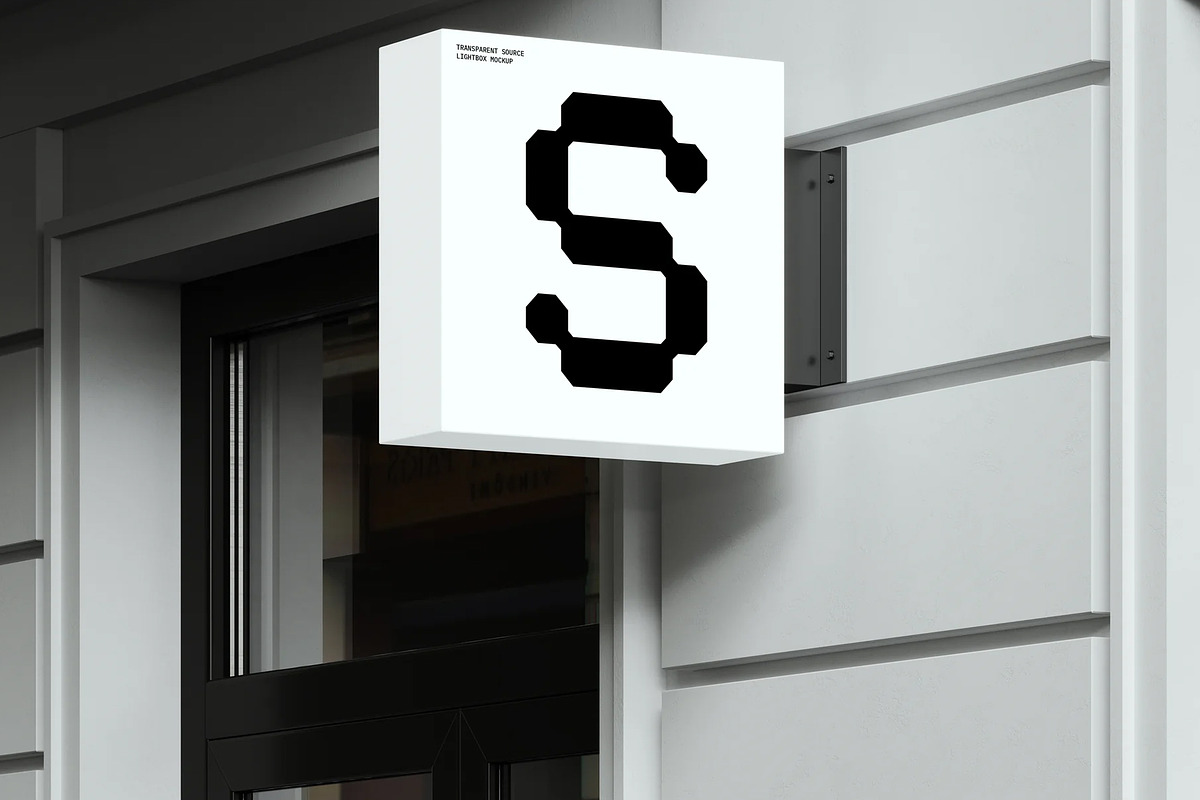 Outdoor Lightbox Mockup, an Advertising Mockup by TRANSPARENT SOURCE (Photo 2 of 2)