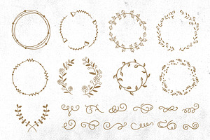 70 Hand Sketched Elements