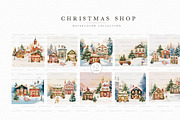 Christmas Shop, a Seasonal Illustration by heyiamalice (Thumbnail 5 of 18)