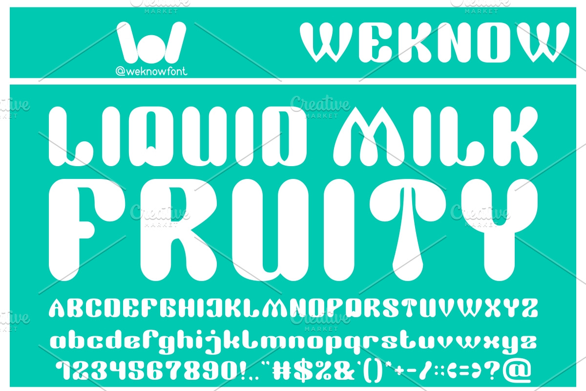 Constant motion font, a Font by weknow (Photo 3 of 8)