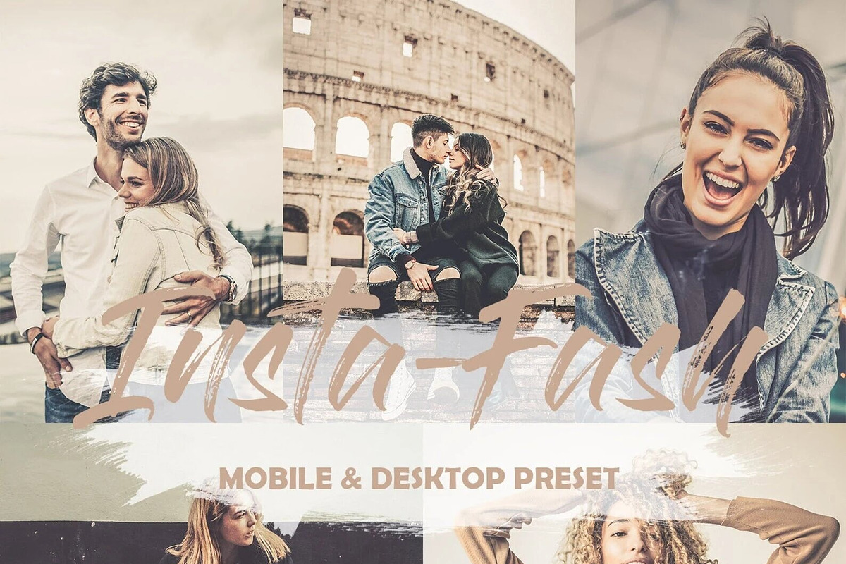 10 Fashion Creamy Lightroom Presets, a Preset Add-On by LucaTheme (Photo 1 of 9)