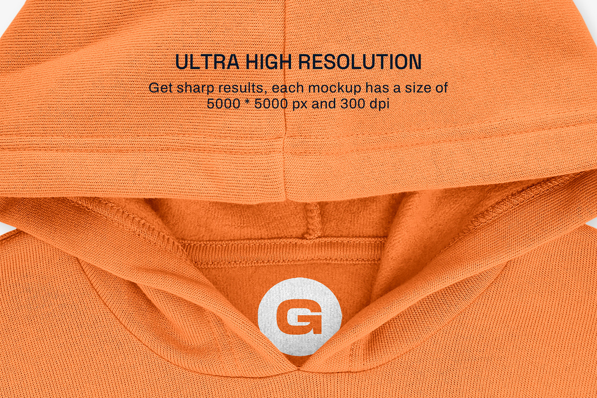 Bella Canvas Youth Pullover Mockups, a Shirt Mockup by GraphicHero (Photo 9 of 9)