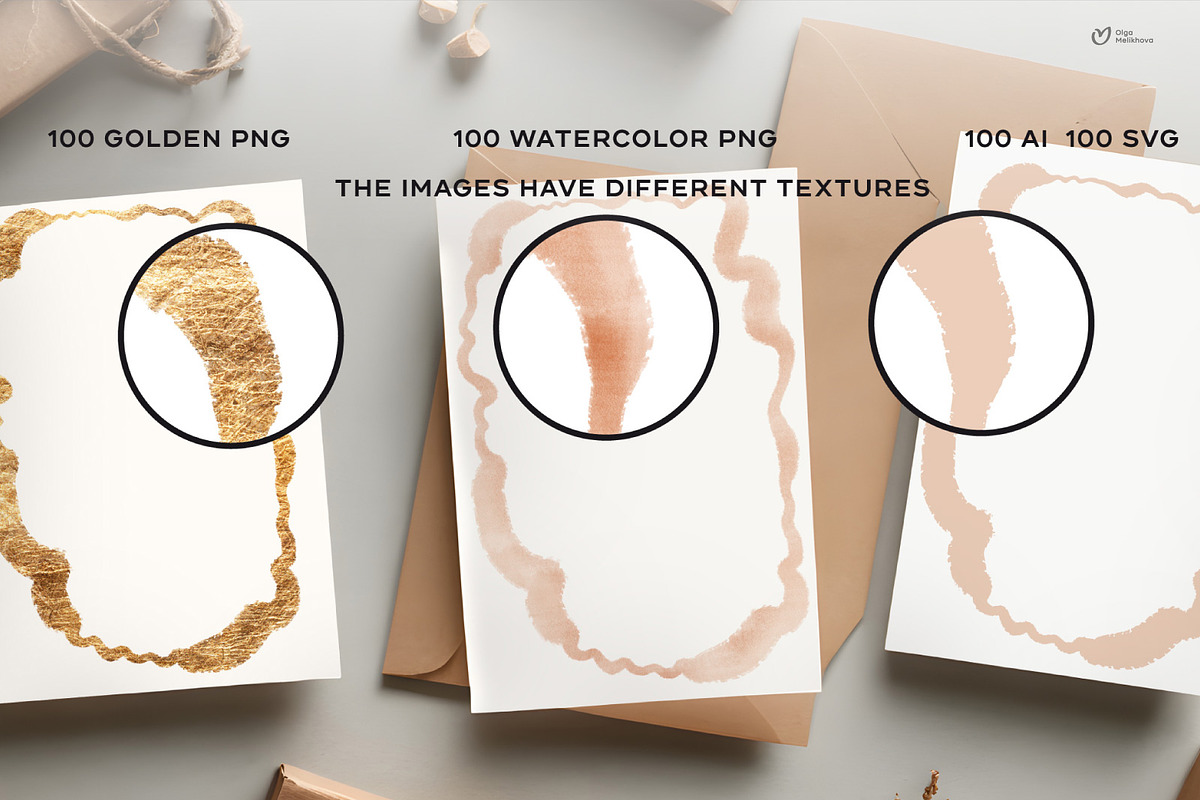 Hand Drawn Watercolor Frames SVG, a Graphic by ollalya (Photo 6 of 10)