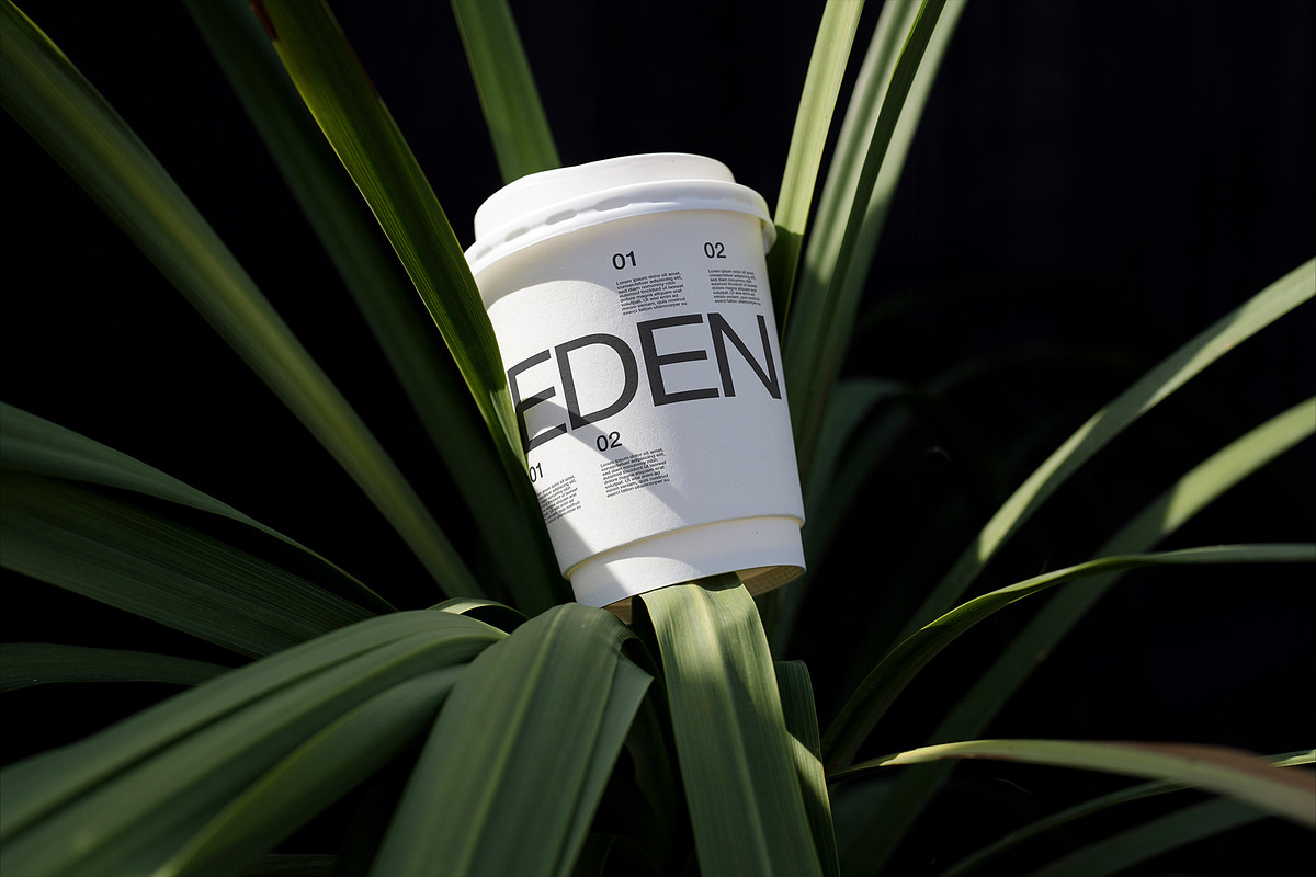 FORMAT EDEN ECO CUP 01, an Advertising Mockup by Format Mockups (Photo 1 of 3)