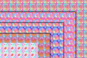 Set of 10 Romantic Backgrounds, a Print Template by Kseniya-Omega (Thumbnail 3 of 3)
