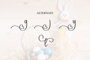 Easter Bunny Script Font